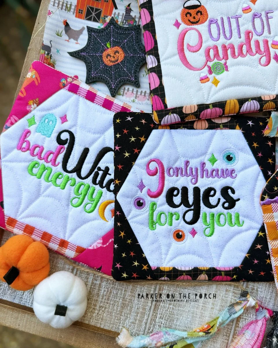 Digital Download - Moon's Out, Brooms Out Coaster - BUNDLE - Image 3