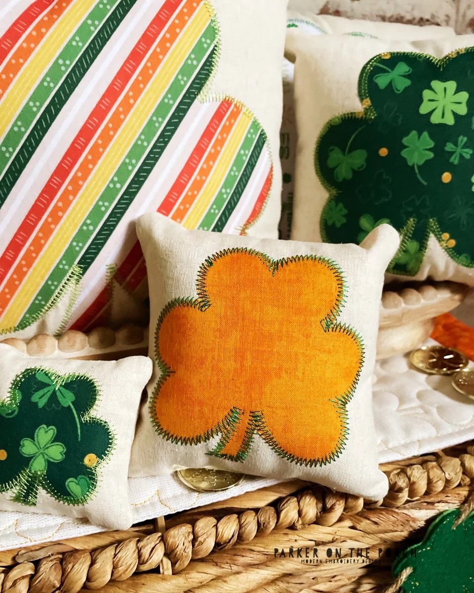 Digital Download- Not So Shabby Shamrock Pillow Set - Image 4