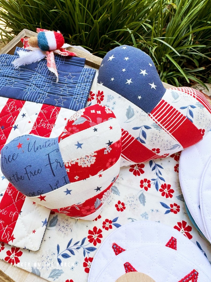 Digital Download- Patriotic Heart Stuffie - Image 3
