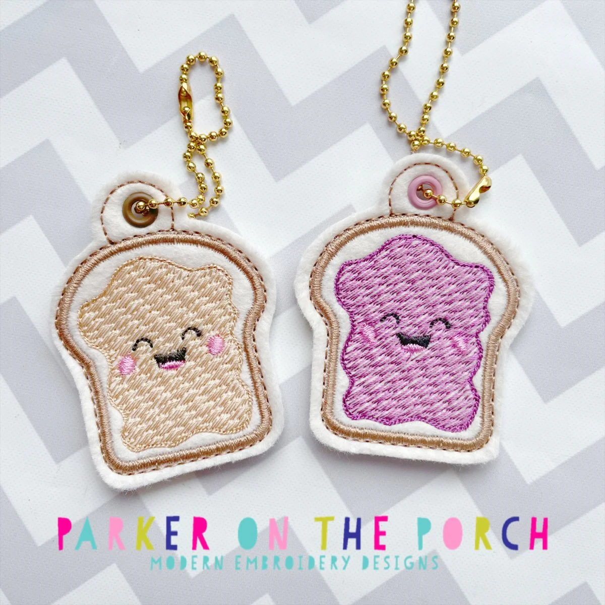 Digital Download- Peanut Butter and Jelly Snaptab and Charm Set - Image 2