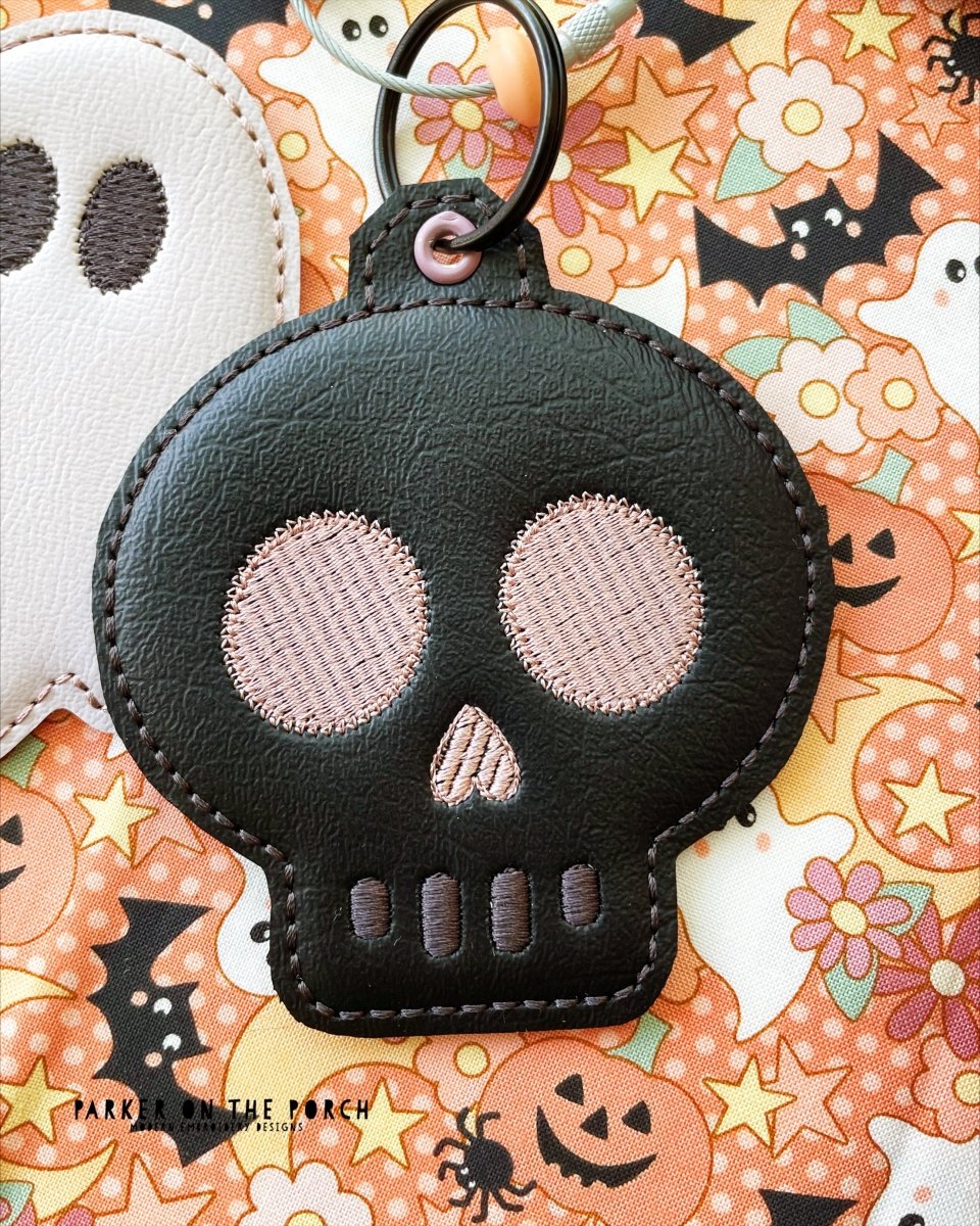 Digital Download- PUFF Bag Tag- Skeleton