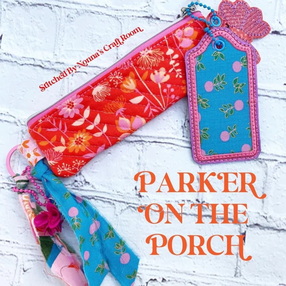 Digital Download - Quilted Beauty Bag Top Zip Zipper Bag - Image 4