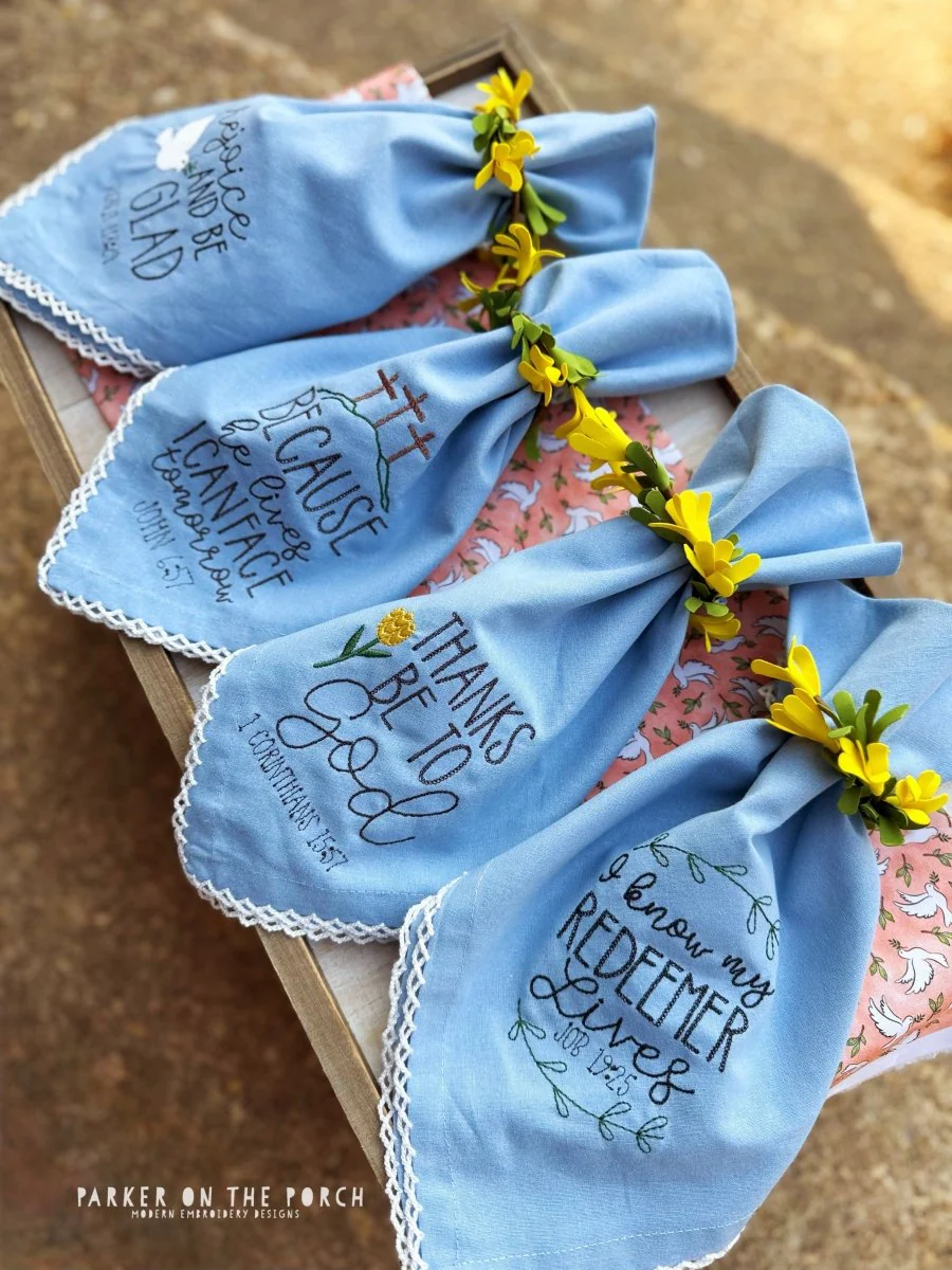 Digital Download- Rejoice Embroidery Fill Set