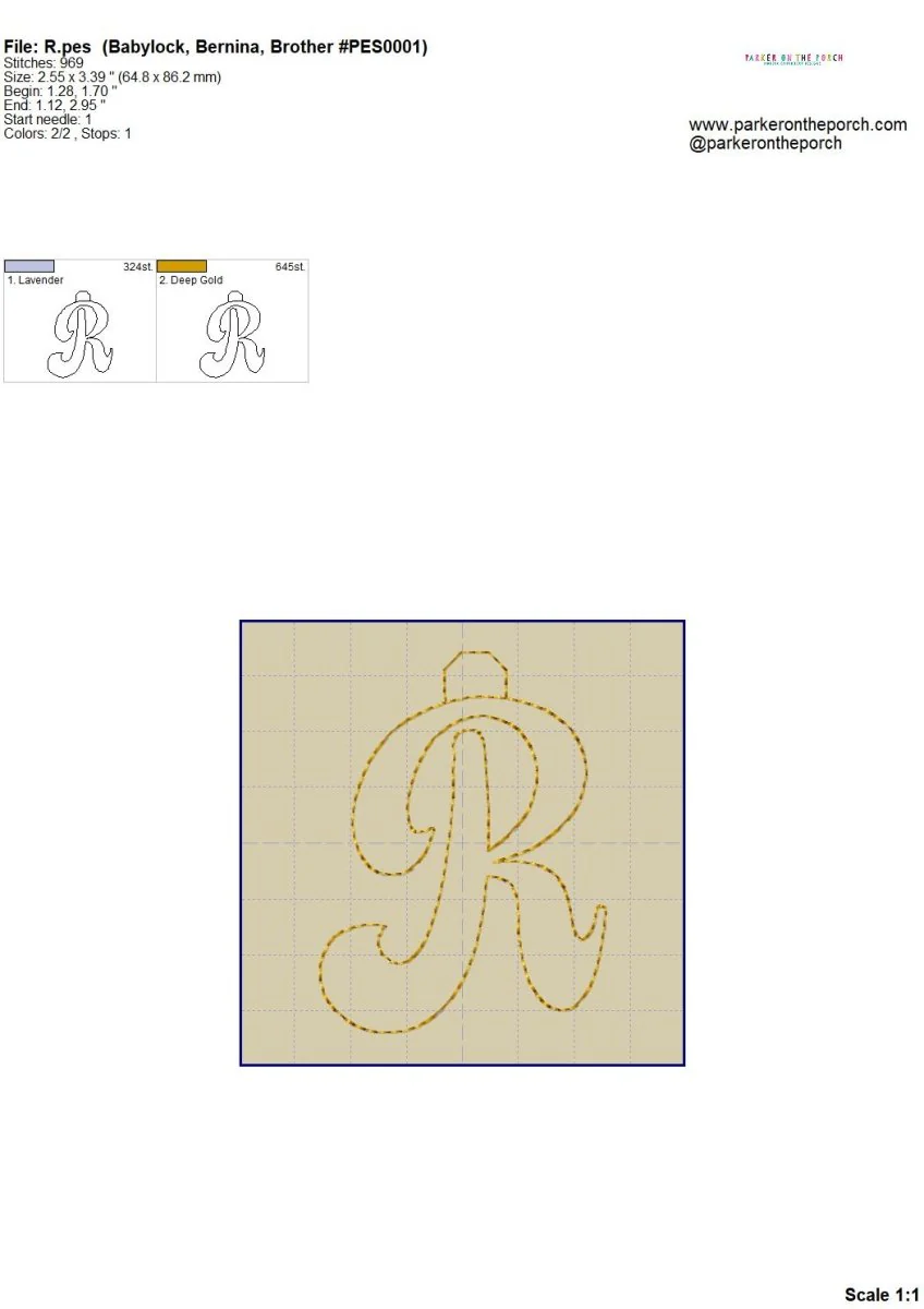 Digital Download - Retro Alpha Monogram Charm Set XL - Image 19