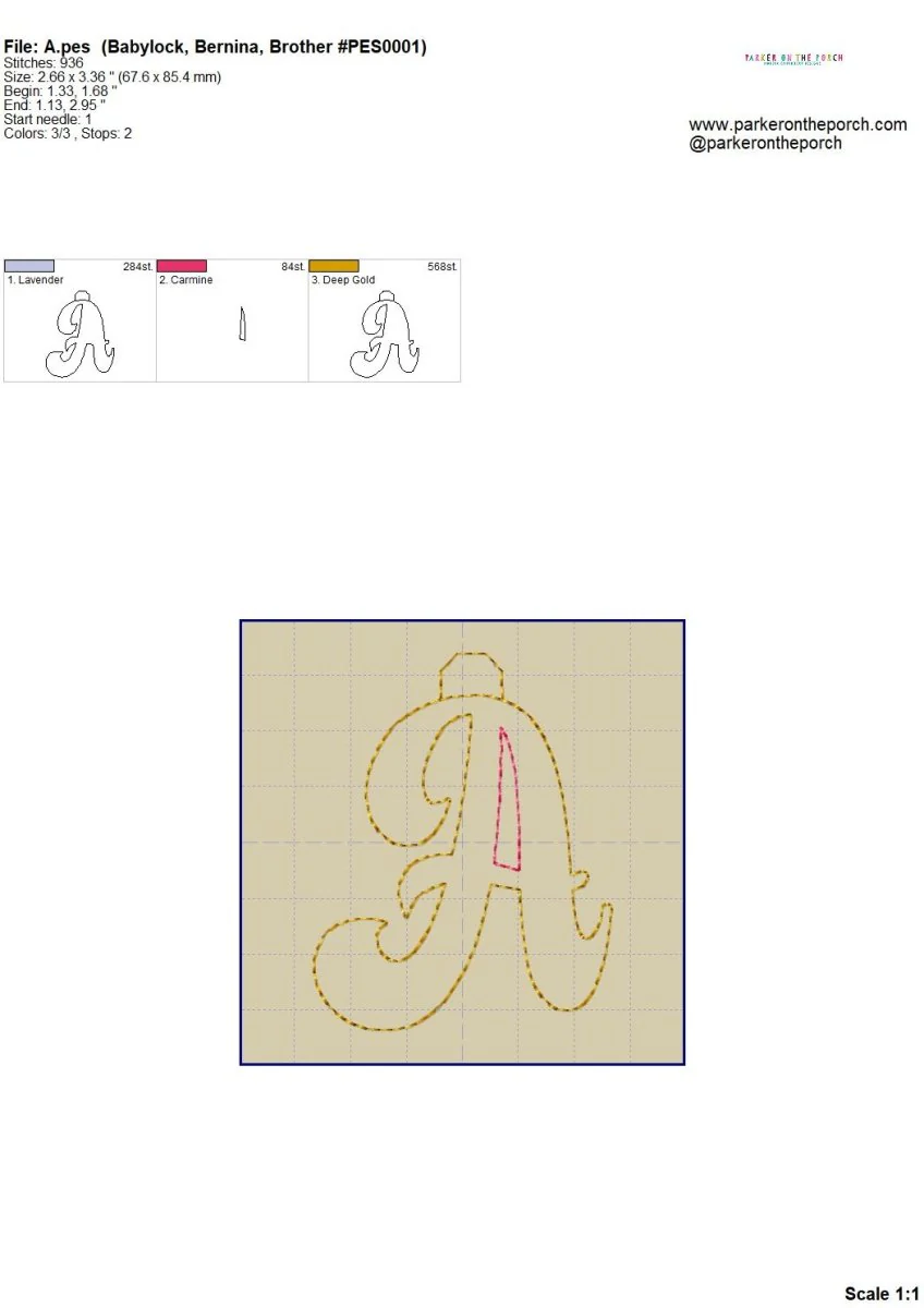 Digital Download - Retro Alpha Monogram Charm Set XL - Image 2