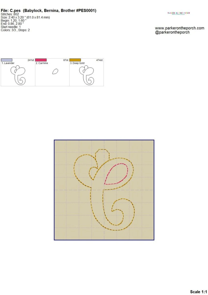Digital Download - Retro Alpha Monogram Charm Set XL - Image 4
