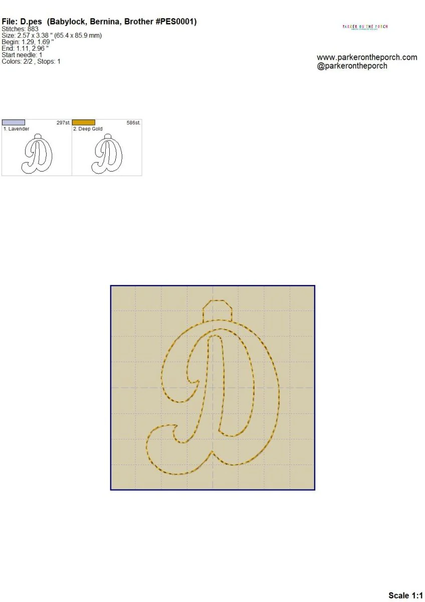 Digital Download - Retro Alpha Monogram Charm Set XL - Image 5