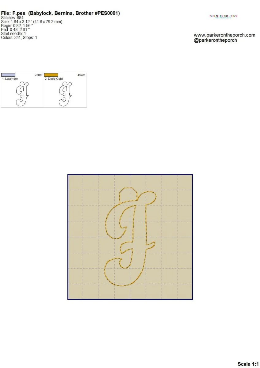 Digital Download - Retro Alpha Monogram Charm Set XL - Image 7