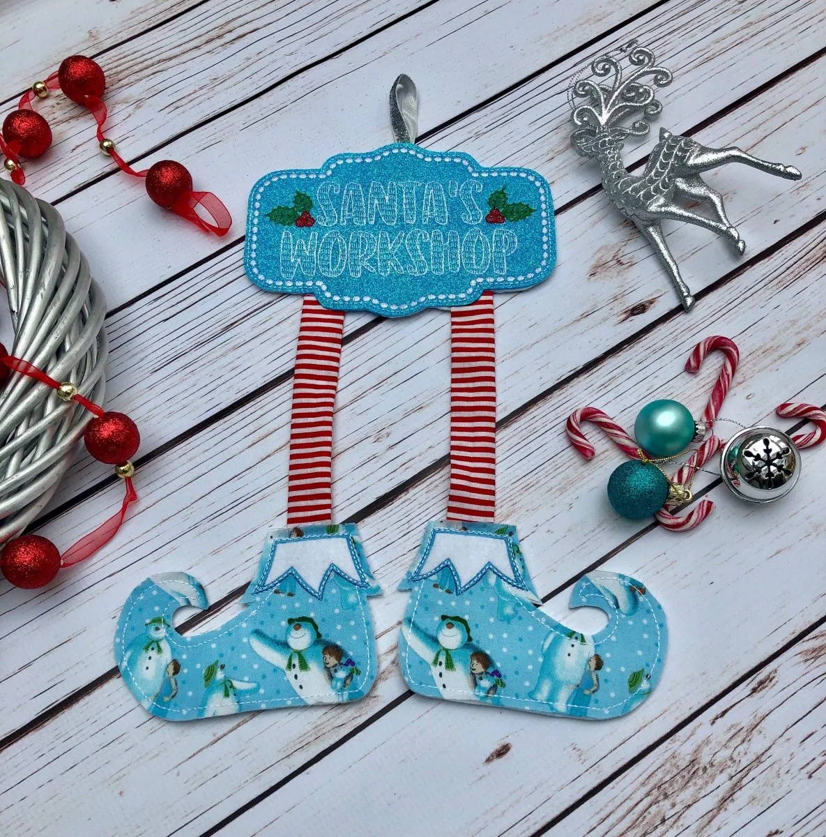 Digital Download- Santa's Workshop Banner BUNDLE - Image 4