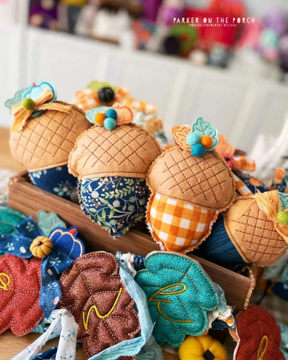 Digital Download- Shabby Acorn Stuffie