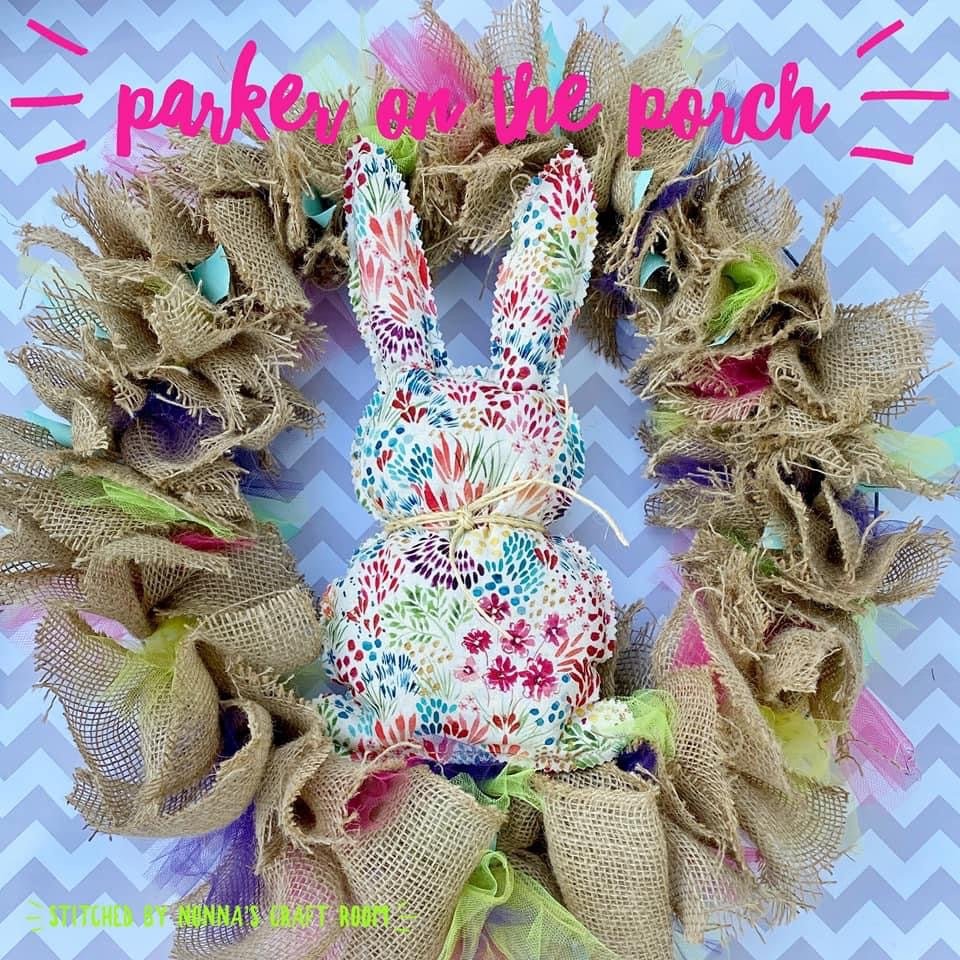Digital Download- Shabby Bunny Stuffie - Image 4
