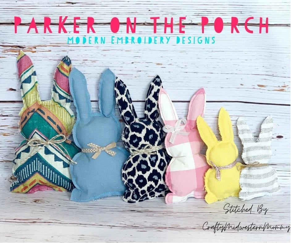 Digital Download- Shabby Bunny Stuffie - Image 5