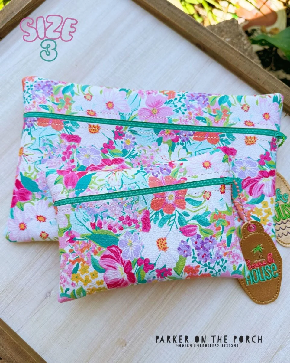 Digital Download - Zipper Size 3 - Clean Stitch Basics- Horizontal