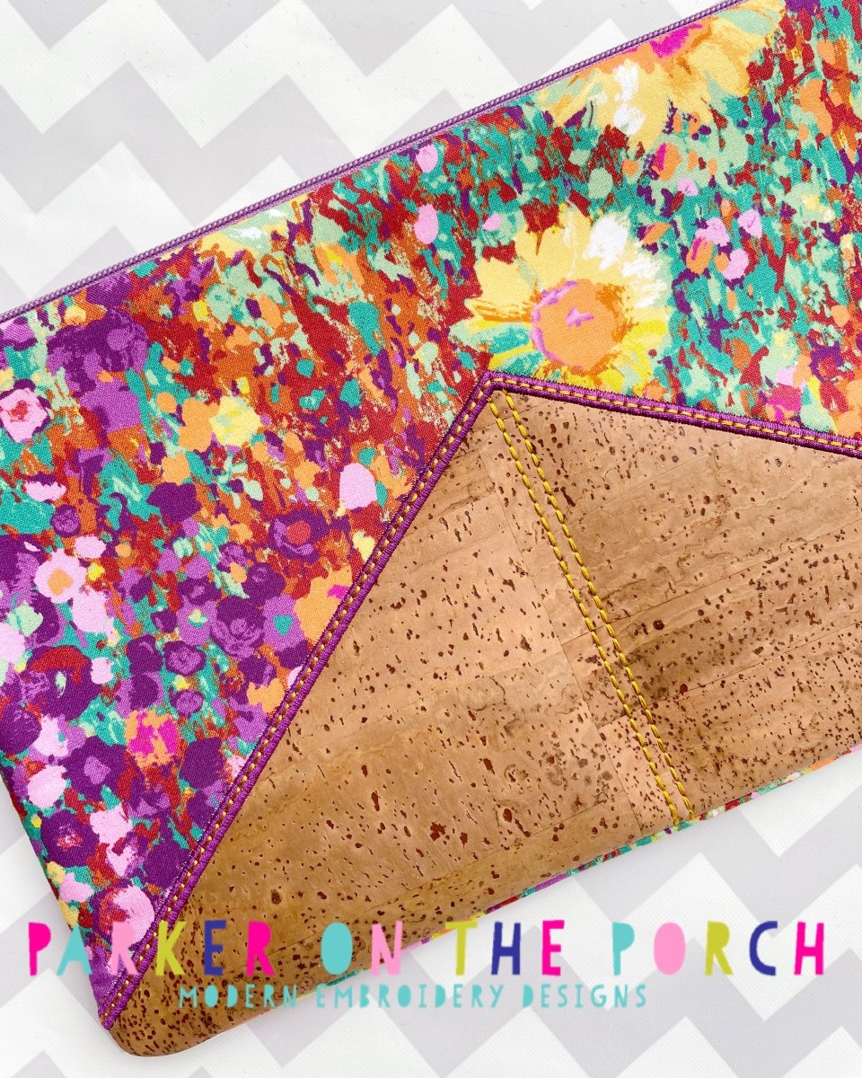 Digital Download- Size 3 - The Midtown Top Zip Zipper Bag - Image 3