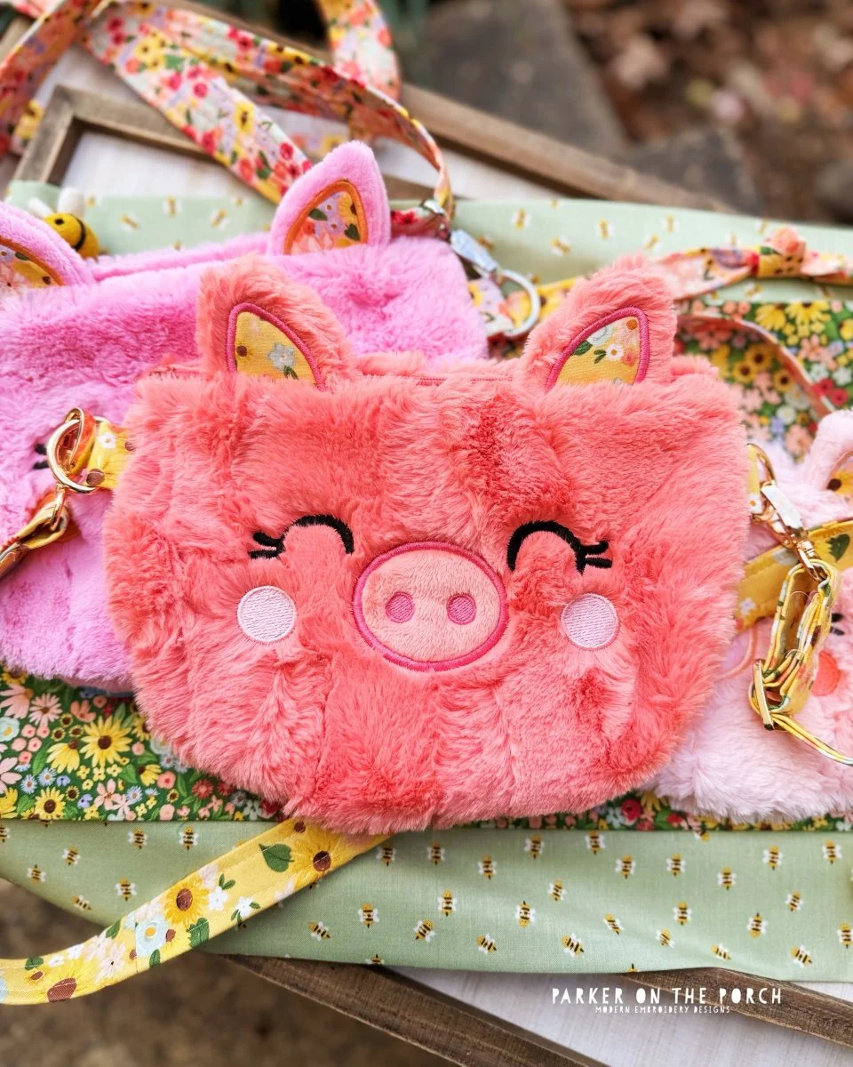 Digital Download- Size 3- Top Zip Pig Zipper Bag - Image 3