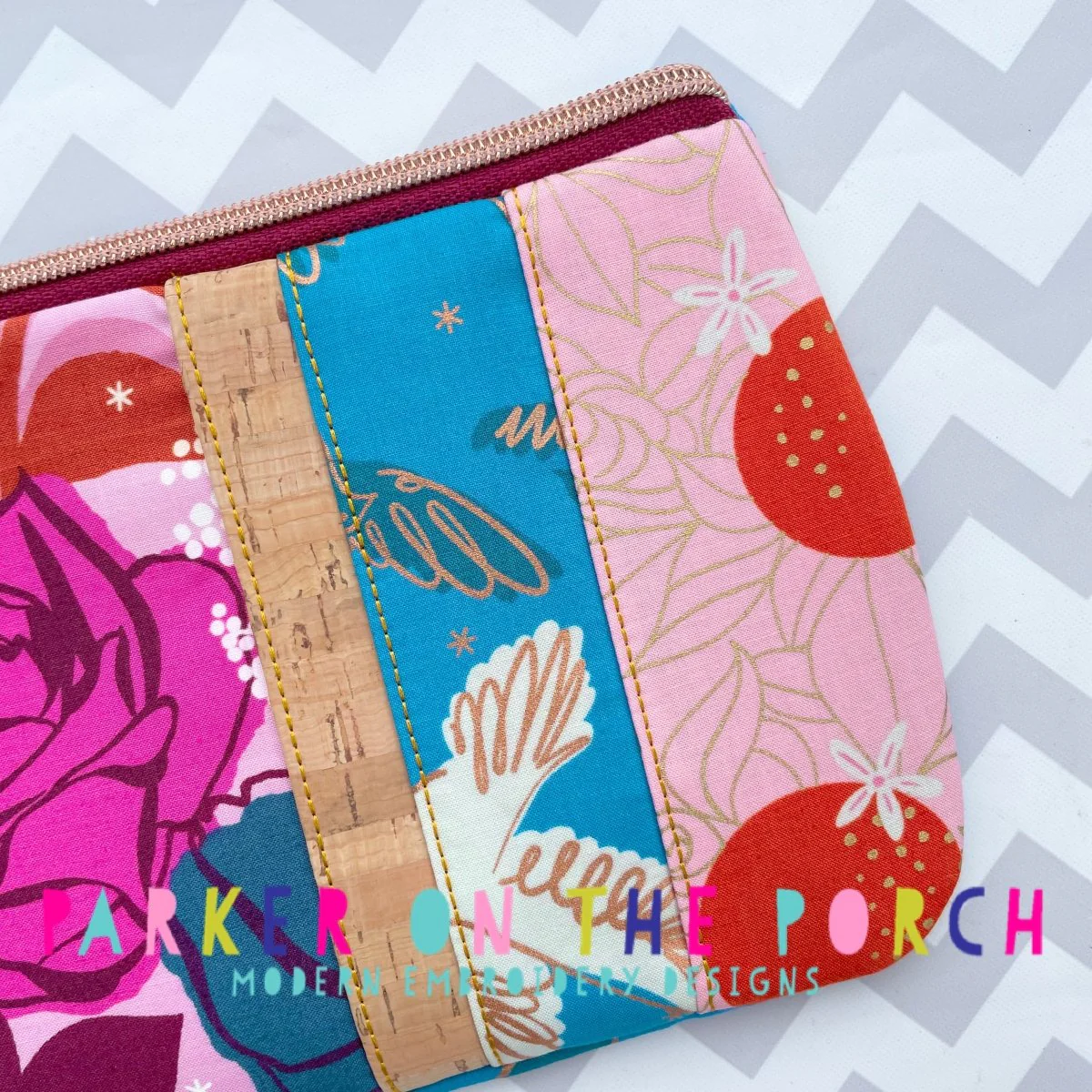 Digital Download- Size 5 - The Uptown Top Zip Zipper Bag - Image 2