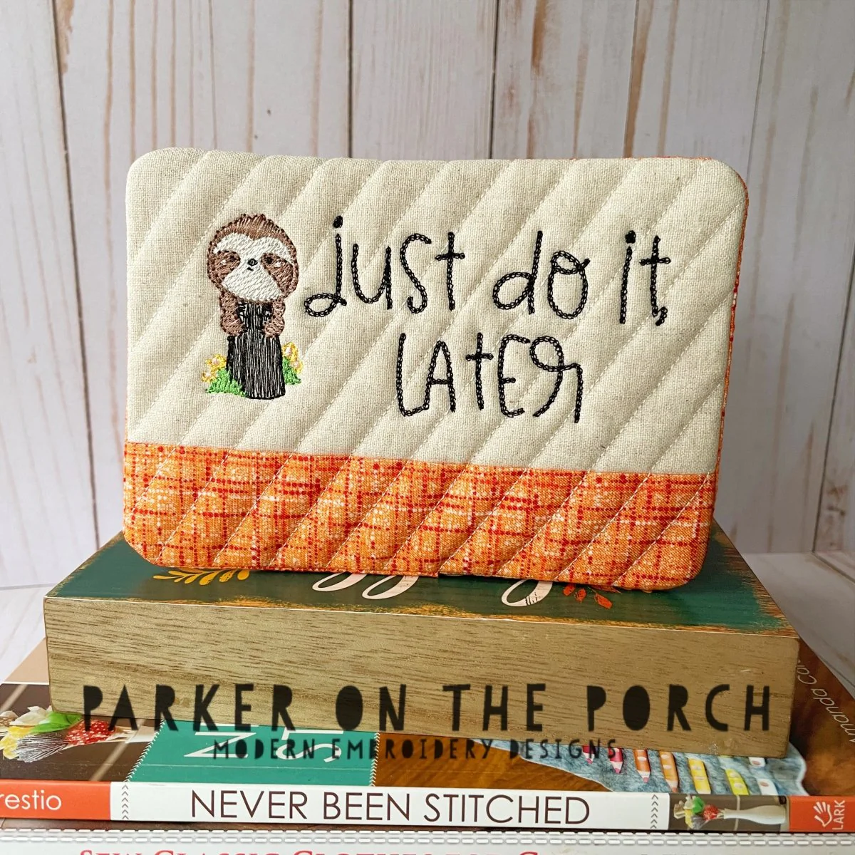Digital Download - Sloth Mode Collection - Just Do It, Later - Mug Rug