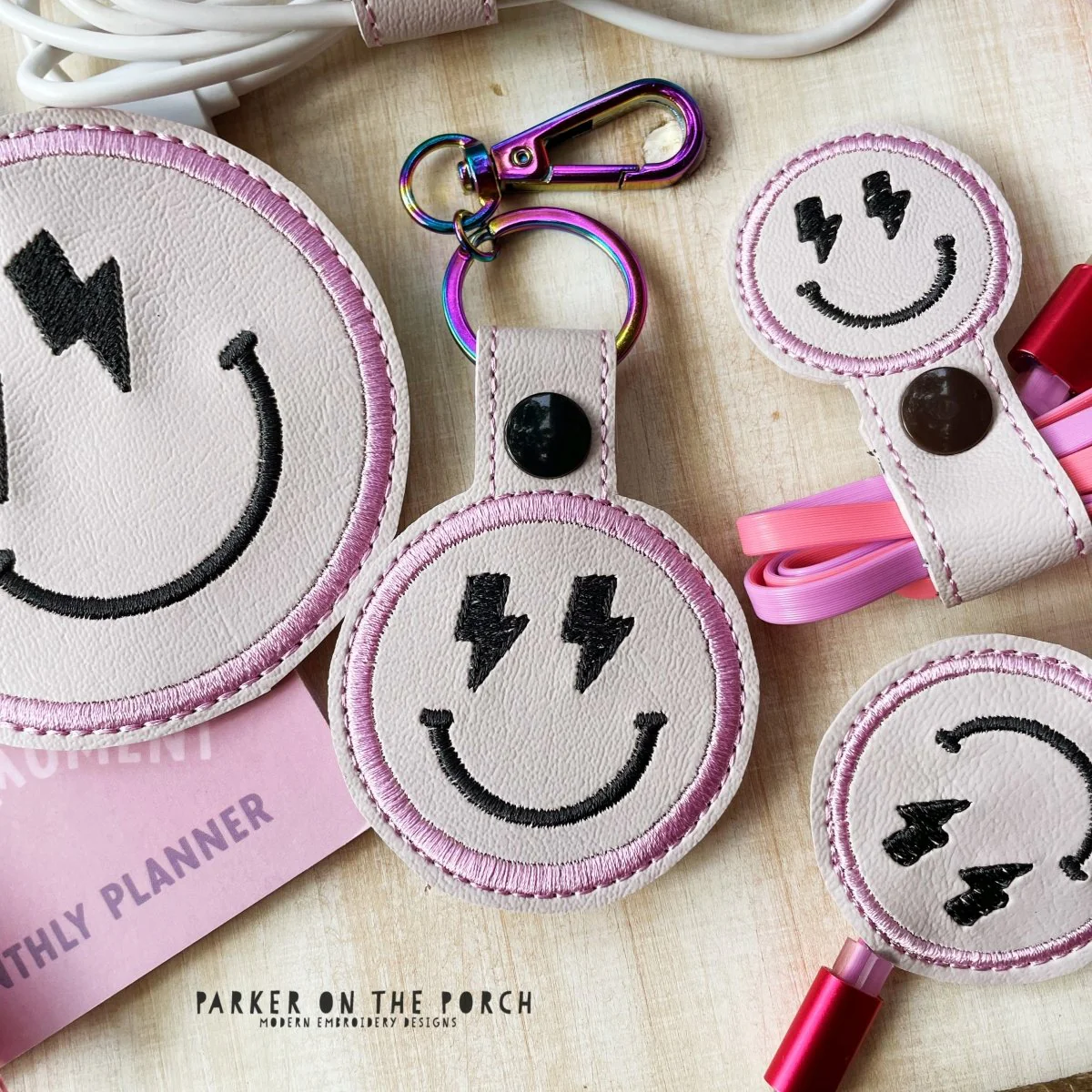 Digital Download- Snaptab- Boho Smiley- Lightning