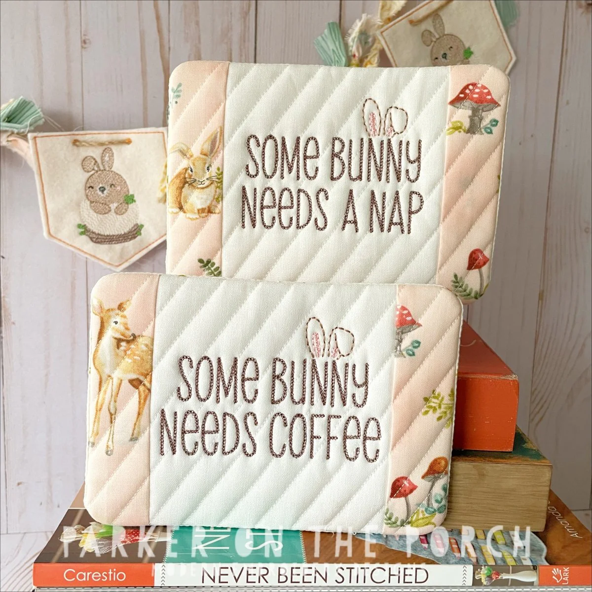 Digital Download - Some Bunny Collection - Mug Rug BUNDLE - Image 3