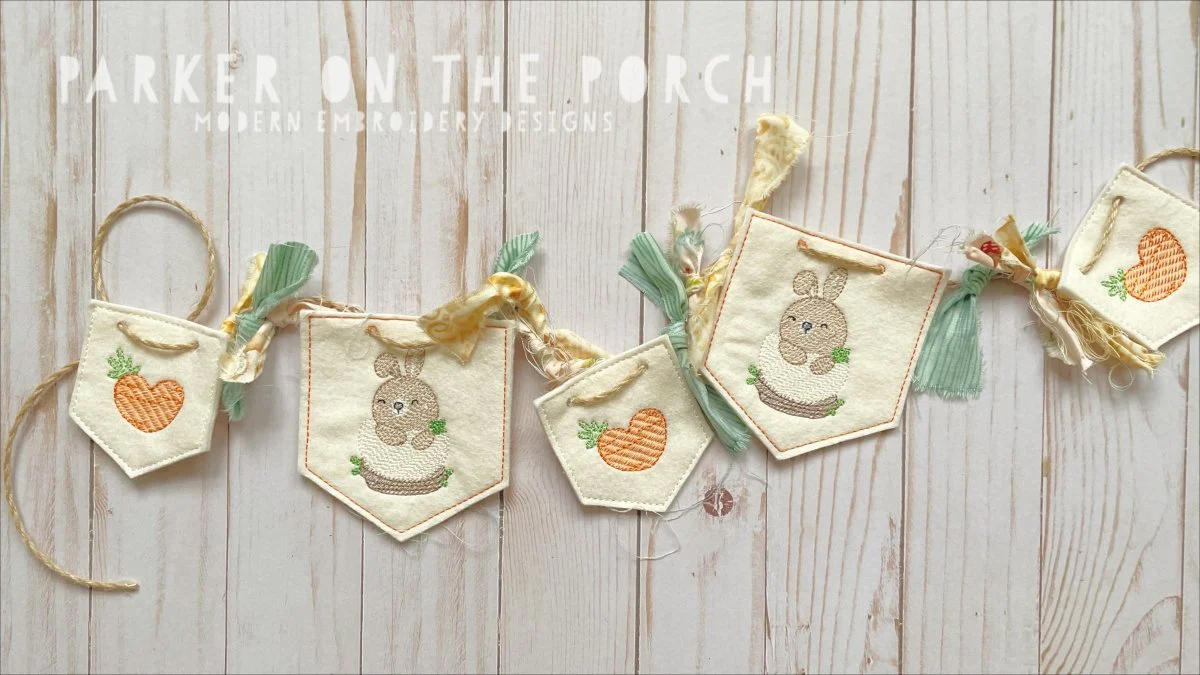 Digital Download- Some Bunny Collection-  Some Bunny Bunting Banner - Image 3