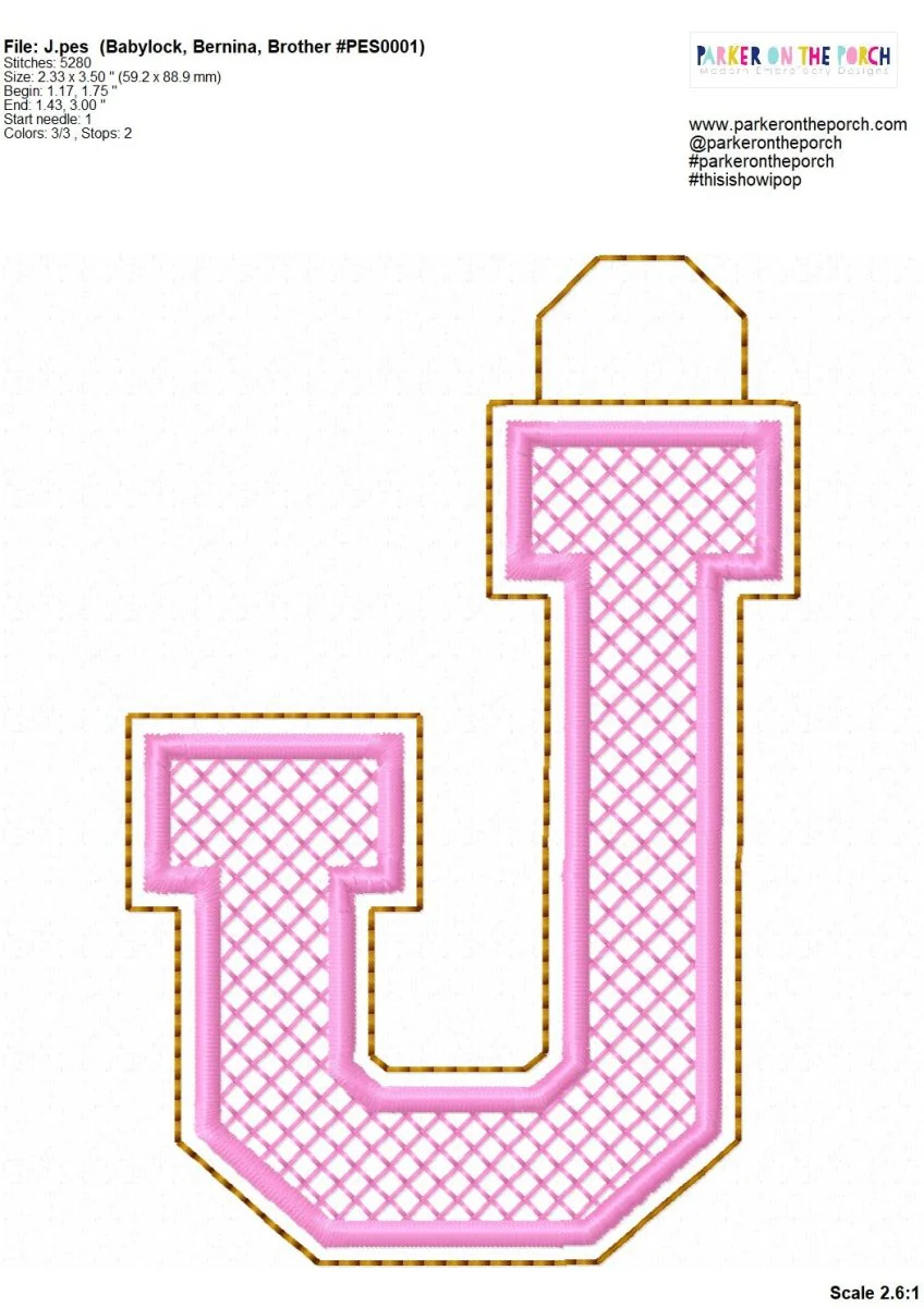 Bag Tag - Bundle - Squad Alpha Monogram XL - Digital Download - Image 12