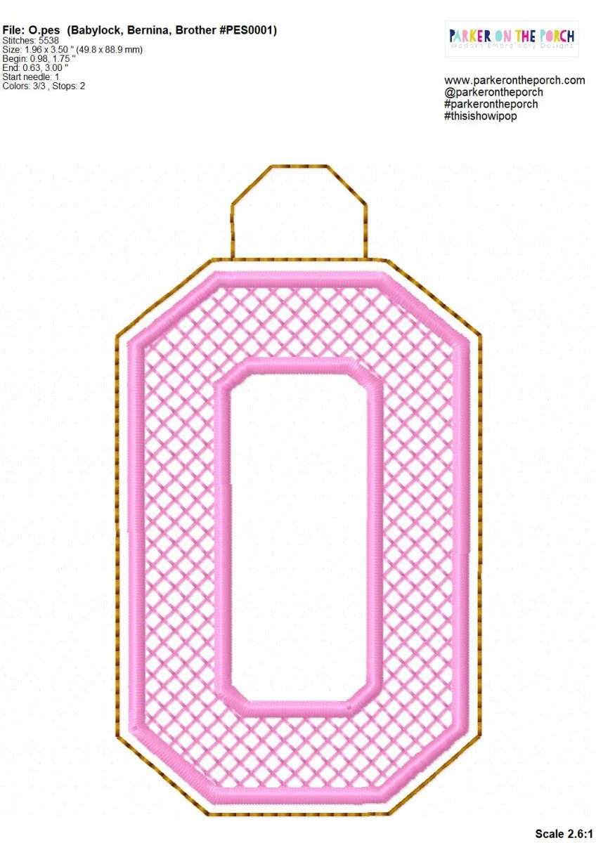 Bag Tag - Bundle - Squad Alpha Monogram XL - Digital Download - Image 17