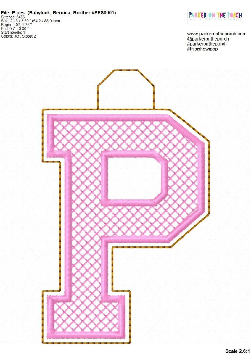 Bag Tag - Bundle - Squad Alpha Monogram XL - Digital Download - Image 18