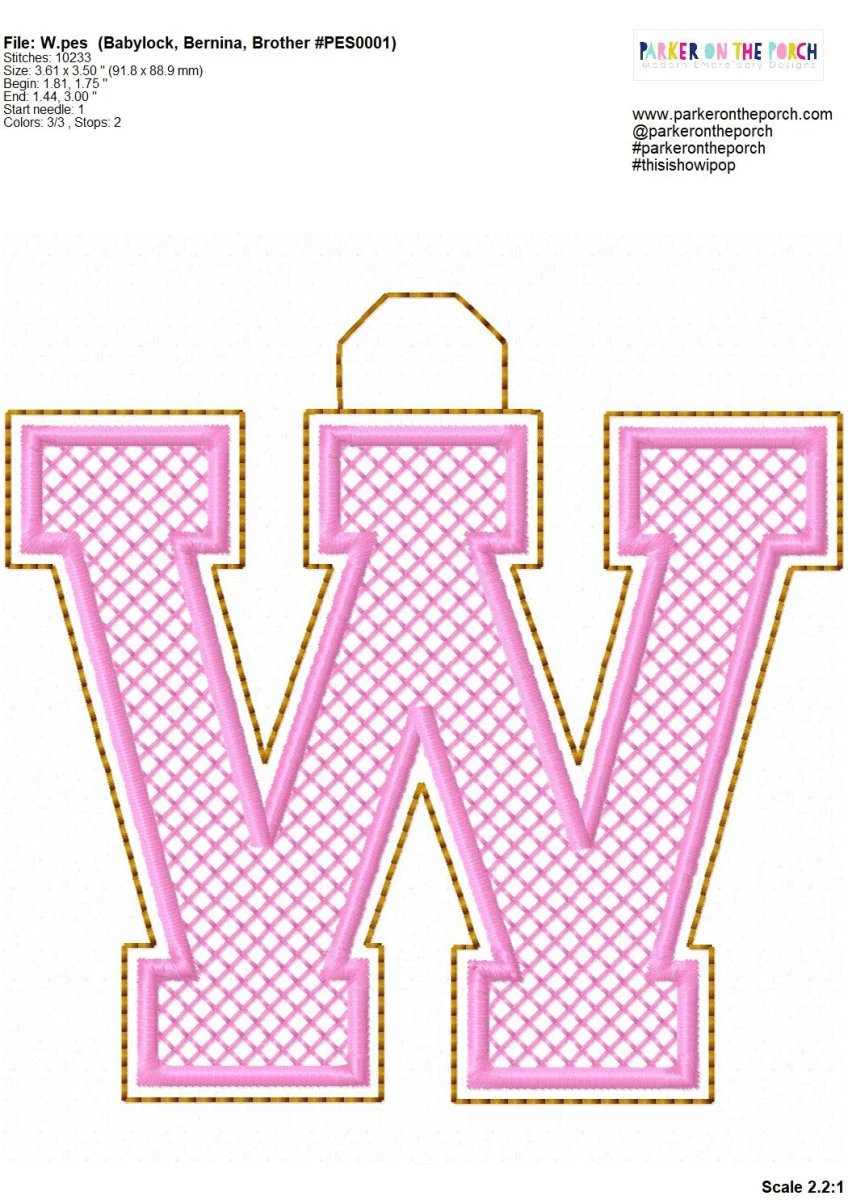 Bag Tag - Bundle - Squad Alpha Monogram XL - Digital Download - Image 25