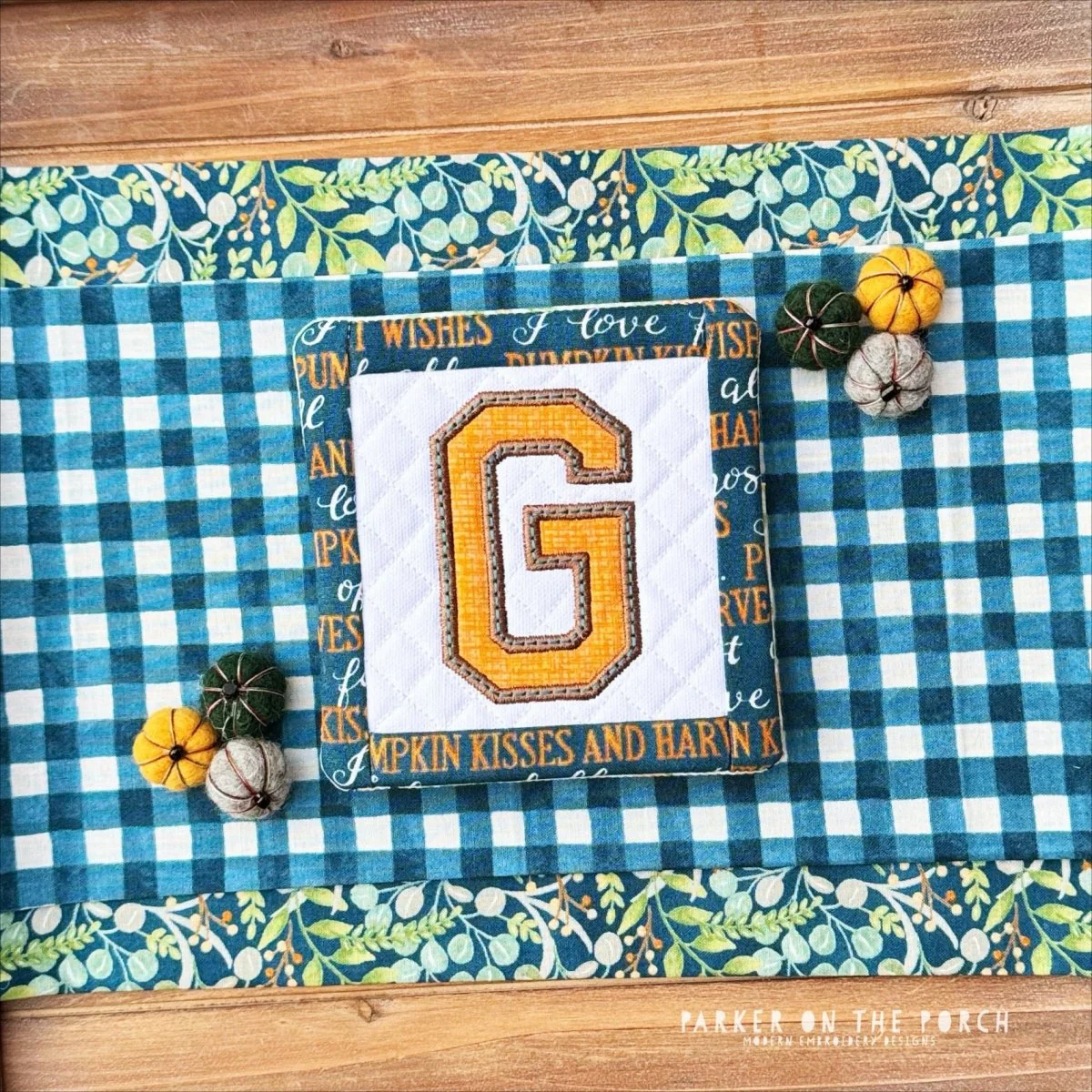 Digital Download - Squad Monogram Coaster - Letter G