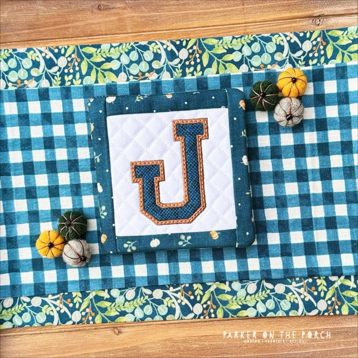 Digital Download - Squad Monogram Coaster - Letter J