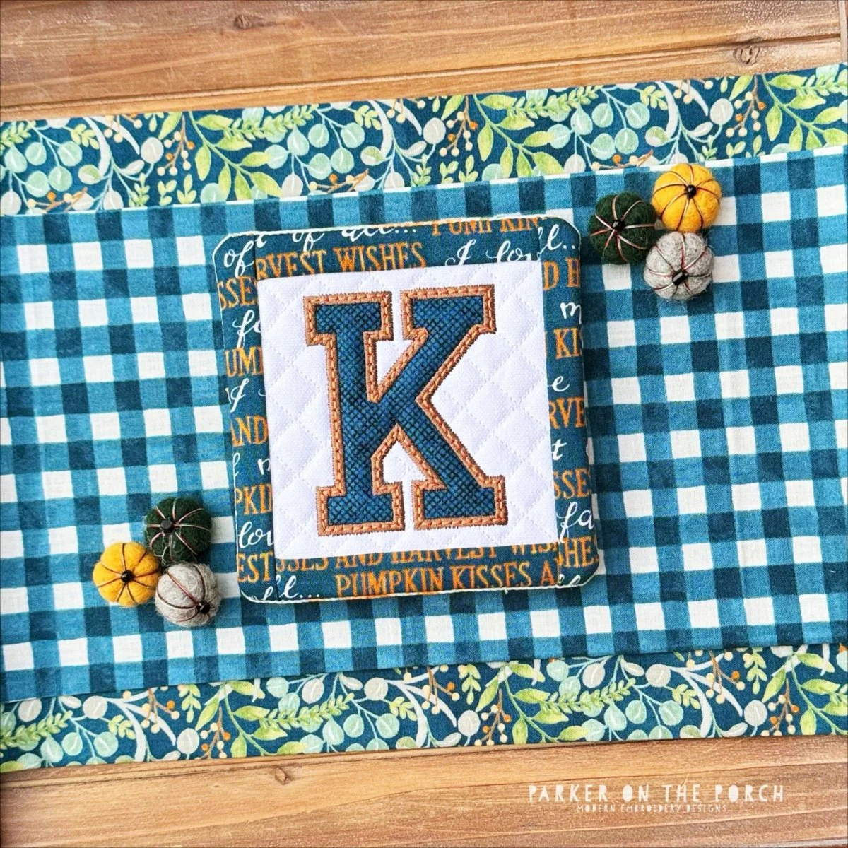 Digital Download - Squad Monogram Coaster - Letter K