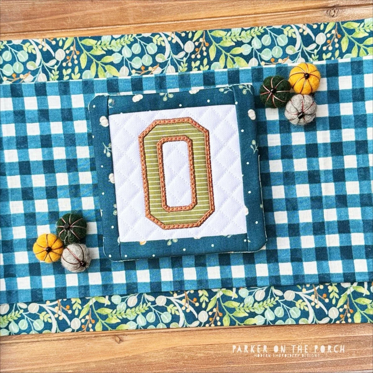 Digital Download - Squad Monogram Coaster - Letter O