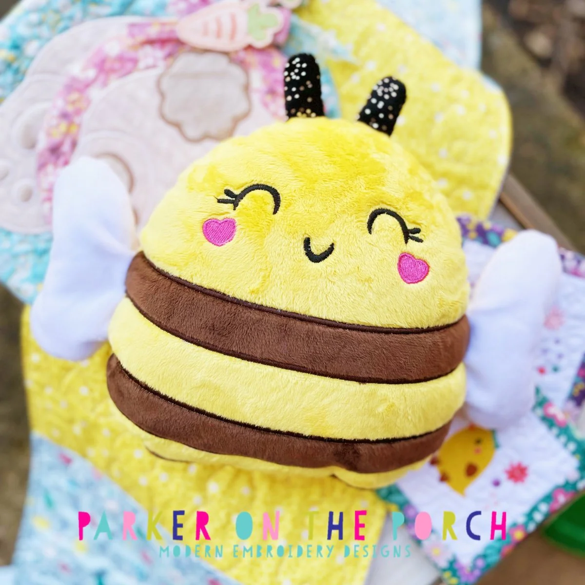 Digital Download - Squishy Bee Stuffie - Image 3
