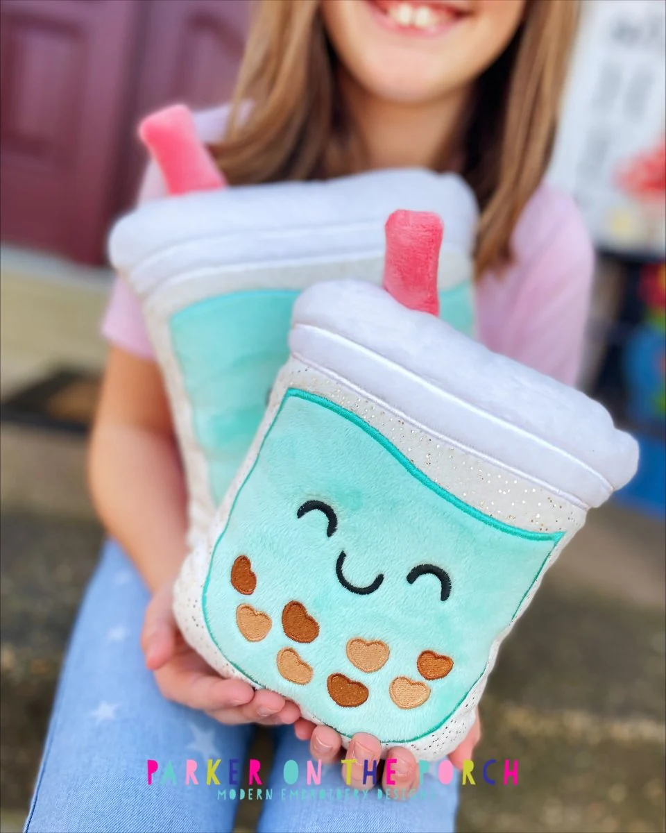 Digital Download - Squishy Boba Tea Stuffie