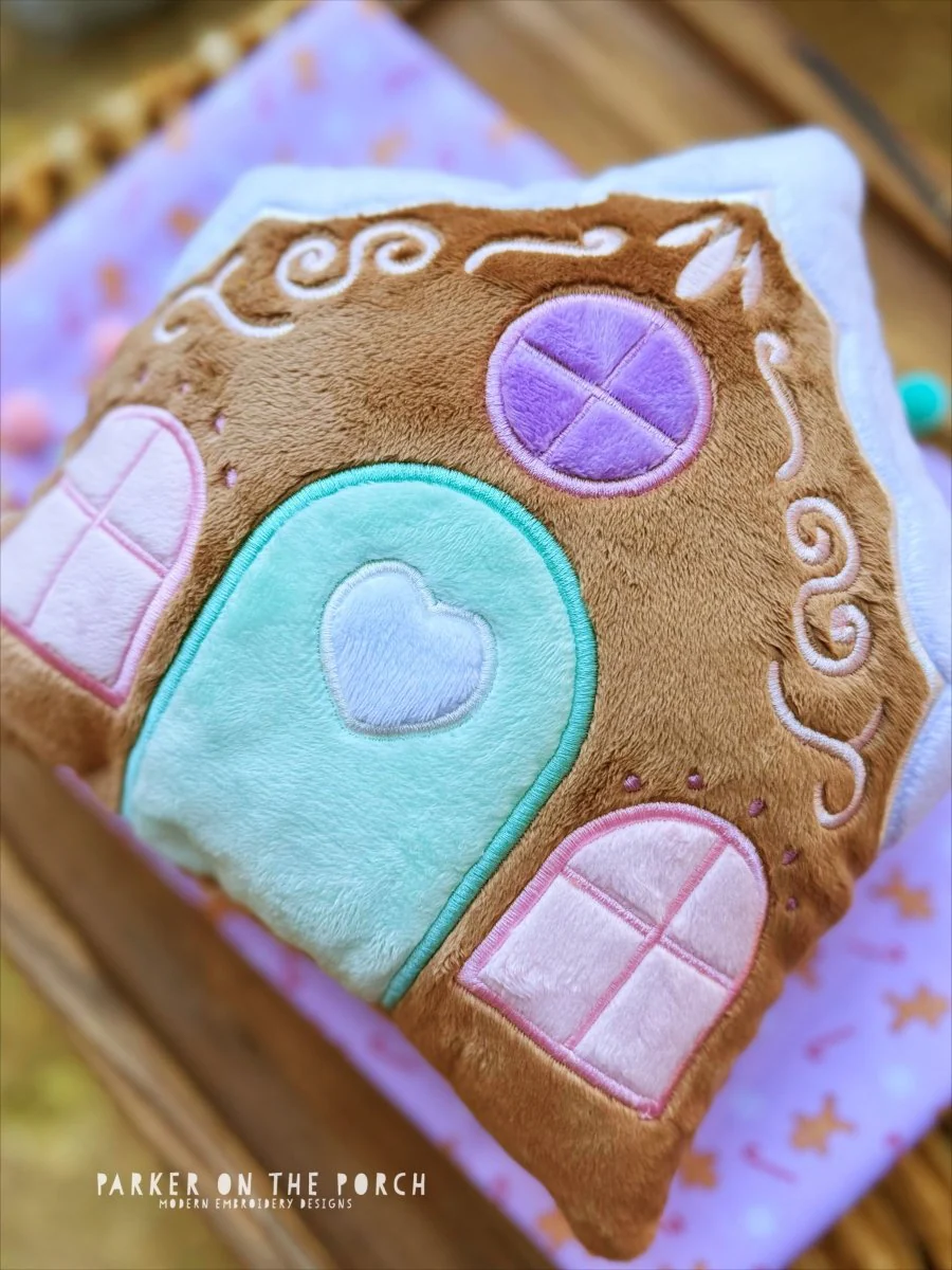 Digital Download - Squishy Gingerbread House Pillow (Stuffie) - Image 3