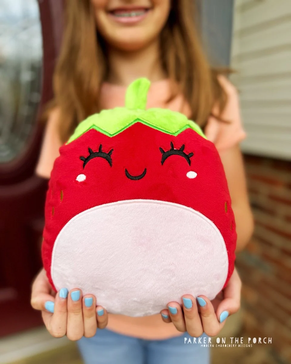 Digital Download - Squishy Strawberry Stuffie