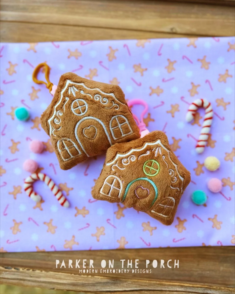 Digital Download - Tag-A-Long- Gingerbread House