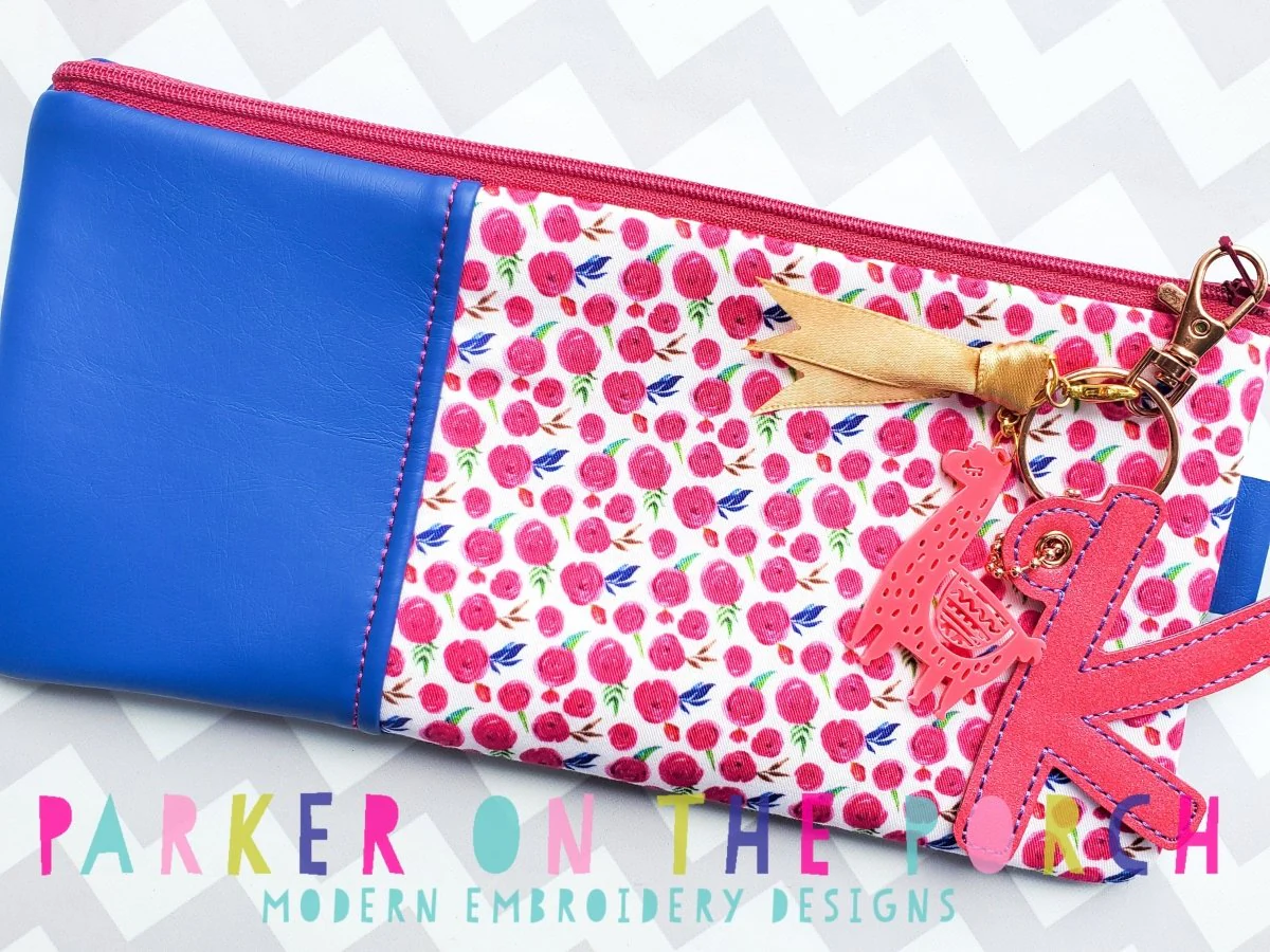 Digital Download- Size 3 - The Side Kick Top Zip Zipper Bag