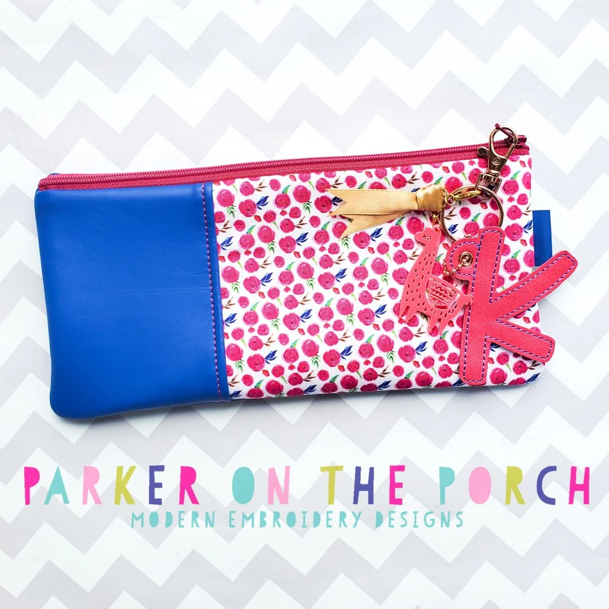 Digital Download- Size 3 - The Side Kick Top Zip Zipper Bag - Image 2