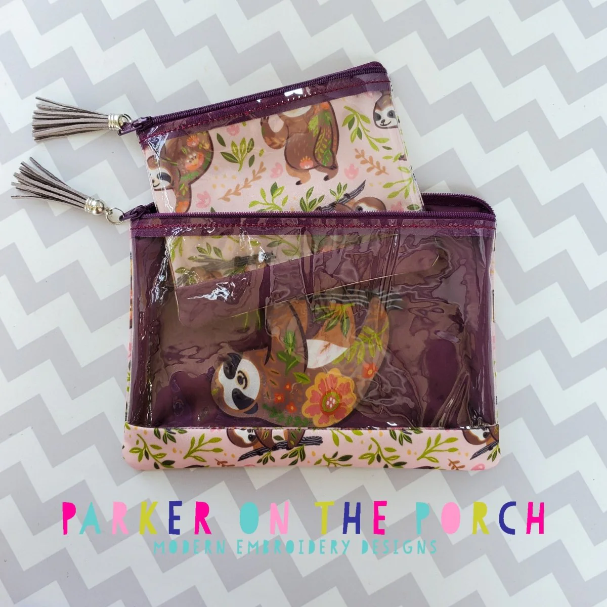 Digital Download - Top Zip Zipper Splash Bag - Image 3