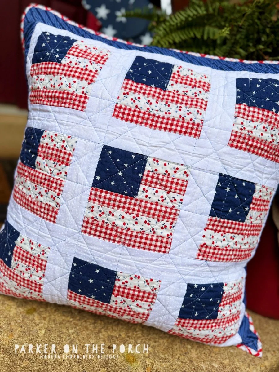 Digital Download - USA Flag Quilt Block - Image 3