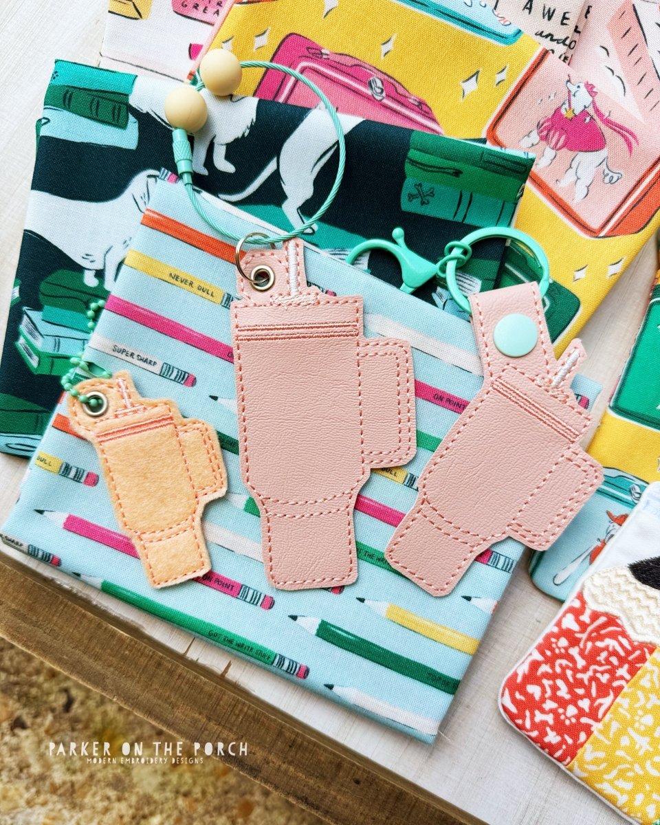 Digital Download- Water Bottle Bag Tag, Snaptab & Charm -  BUNDLE