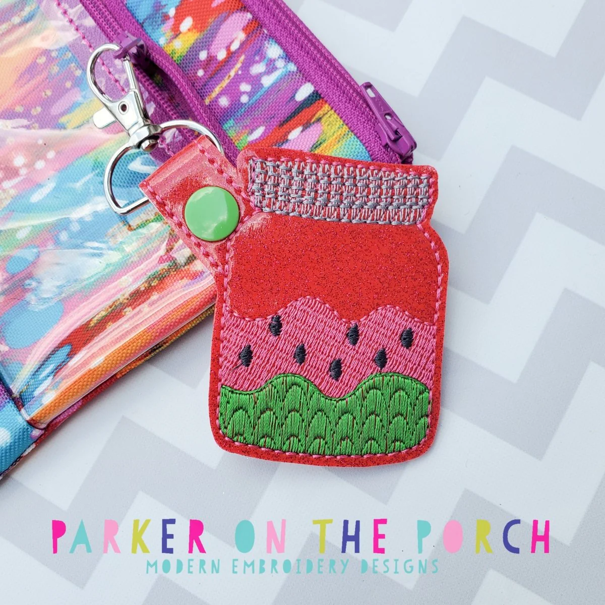 Digital Download- Summer Fruits Collection- Watermelon Mason Jar Snaptab