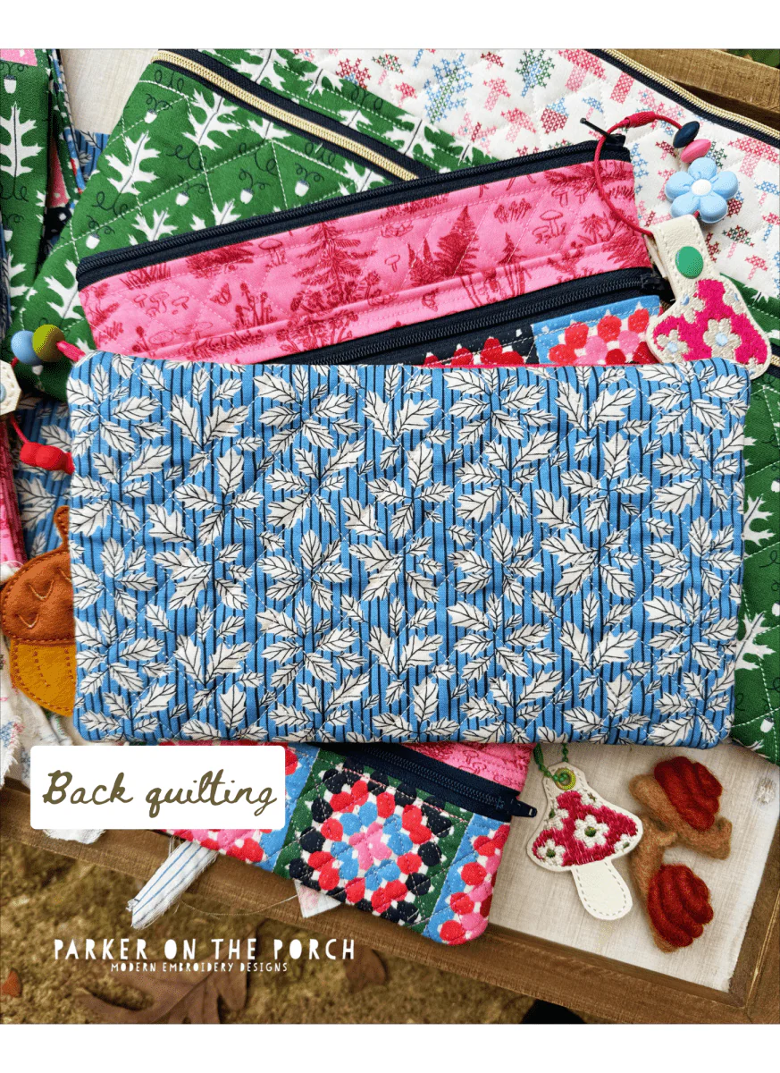 Digital Download - Zipper Size 3 - Quilted Double Top Zip Zipper Bag - Image 2