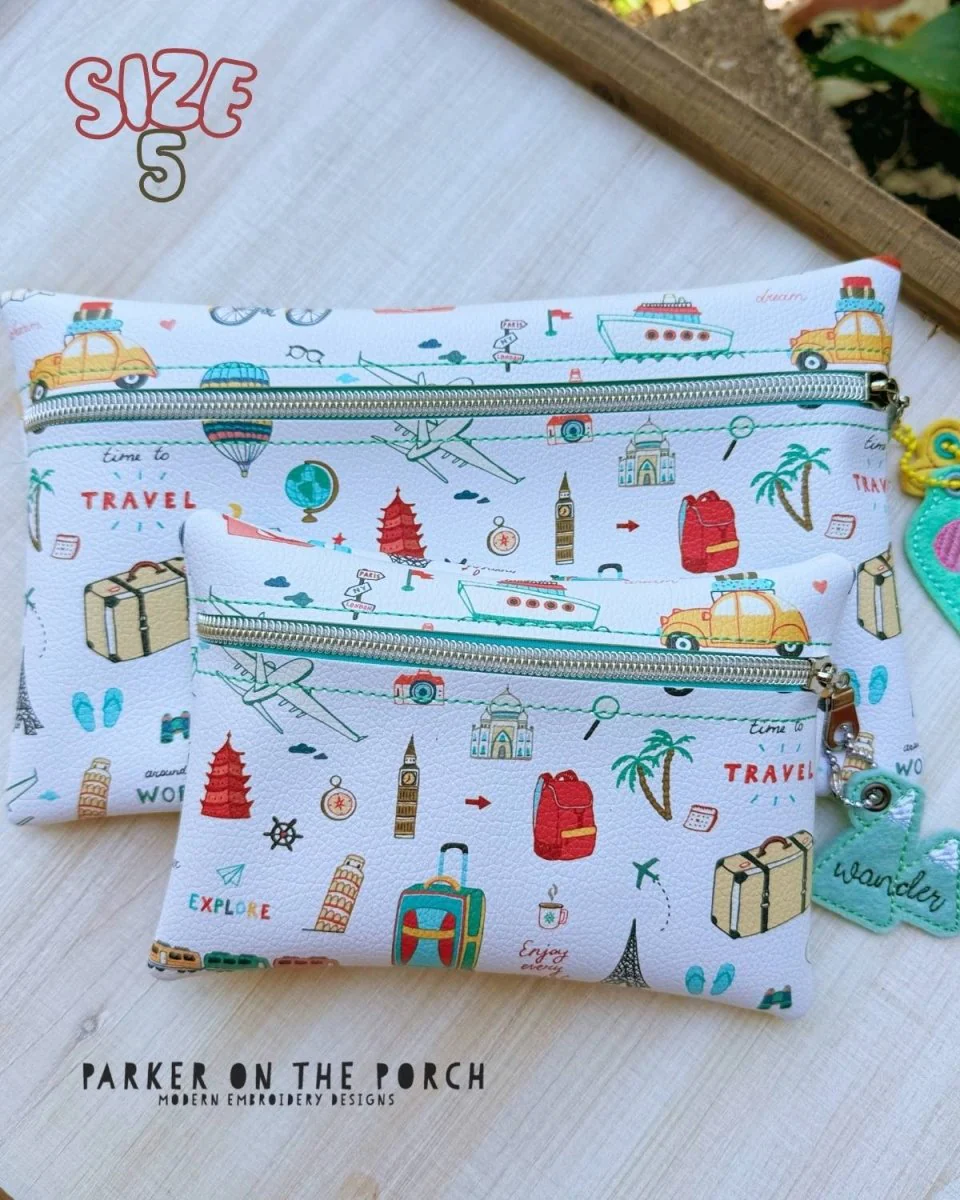 Digital Download - Zipper Size 5 - Clean Stitch Basics- Horizontal