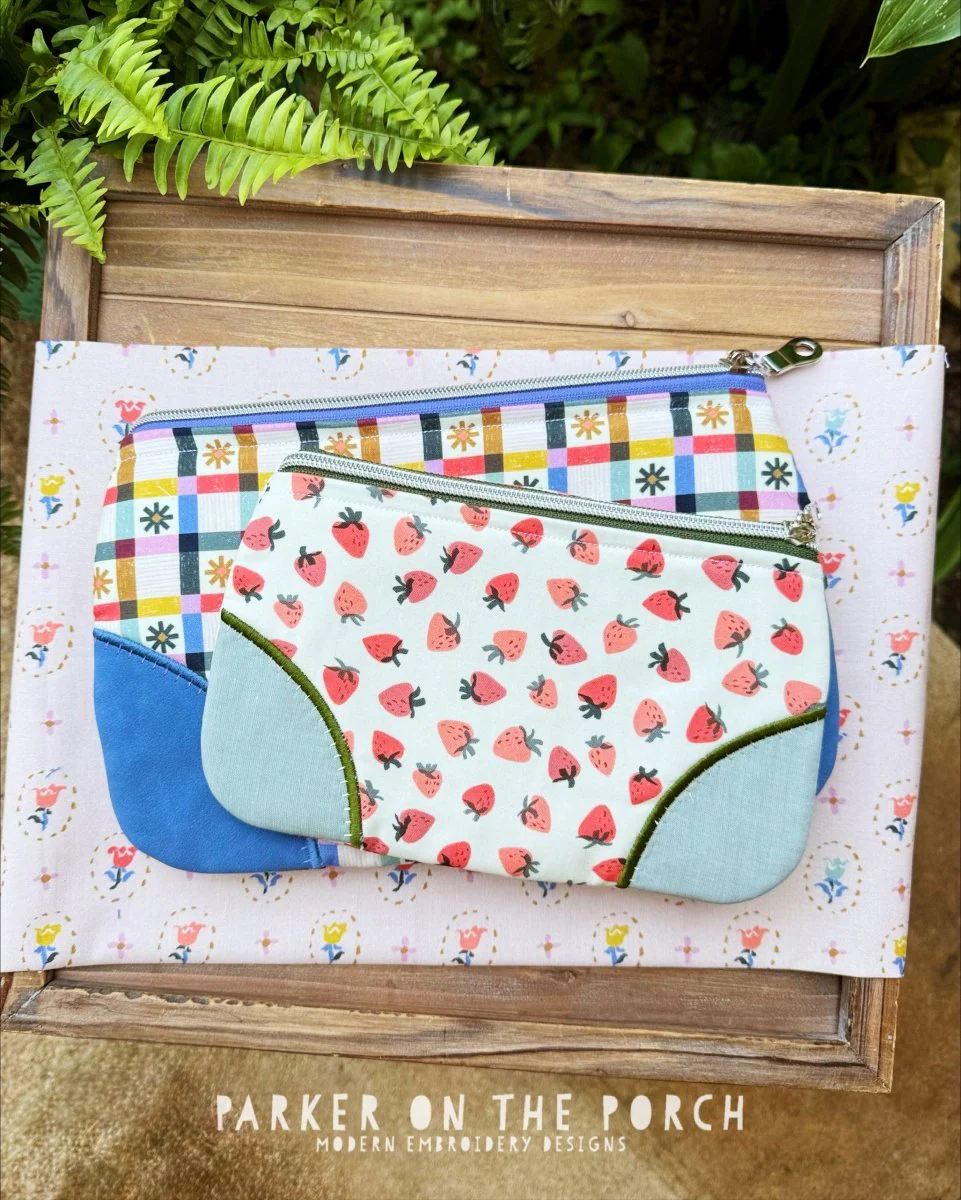 Digital Download - Zipper Size 5- Original Clutch Top Zip Zipper Bag
