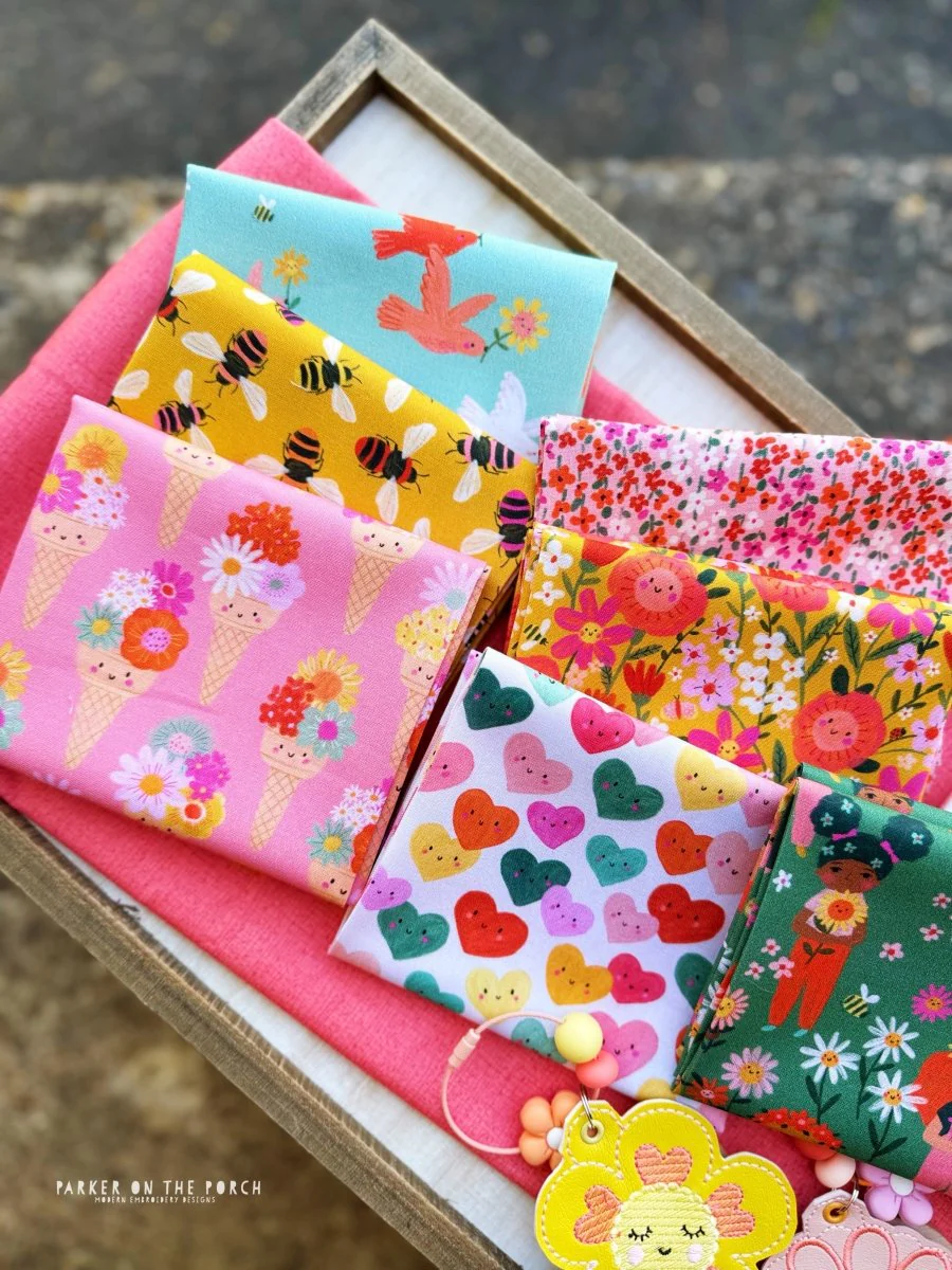 Fat Quarter Fabric Bundle - Bee Happy - Dashwood Studios - Image 4