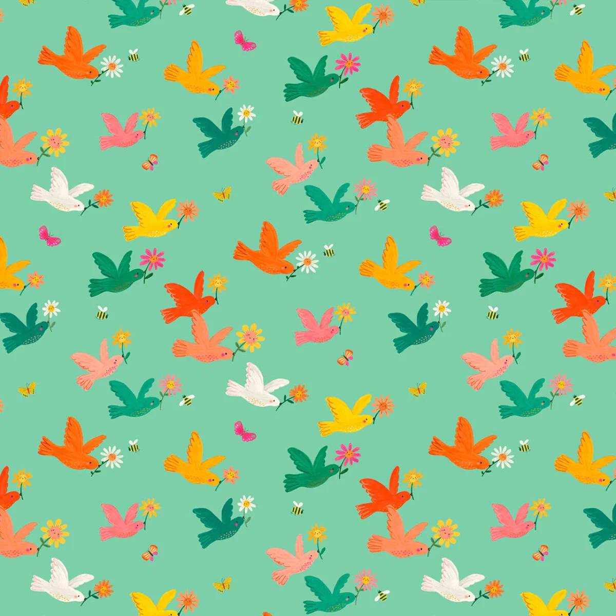 Fat Quarter Fabric Bundle - Bee Happy - Dashwood Studios - Image 8