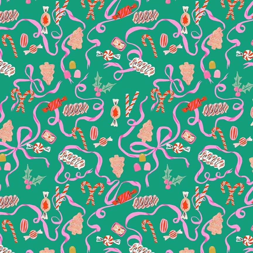 Fat Quarter Fabric Bundle - Holly Jolly - Dear Stella Fabrics - Image 6