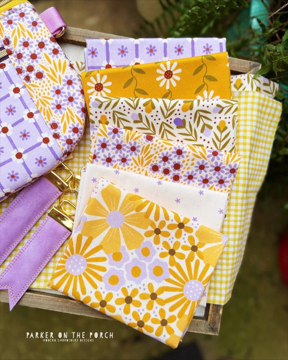 Fat Quarter Fabric Bundle - Retro Meadow - Cloud 9 Fabrics
